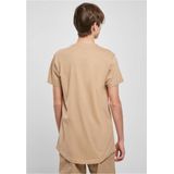 Urban Classics - Shaped Long Heren T-shirt - Beige
