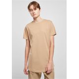 Urban Classics - Shaped Long Heren T-shirt - Beige