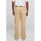 Urban Classics - Heavy Terry Garment Dye Slit Heren joggingbroek - Beige