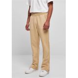 Urban Classics - Heavy Terry Garment Dye Slit Heren joggingbroek - Beige