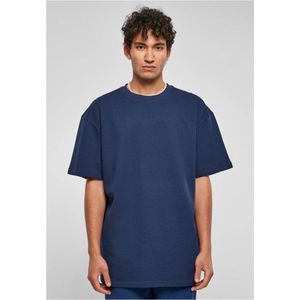 Urban Classics - Oversized Waffle Shirt - Donkerblauw