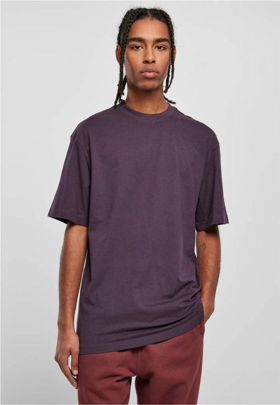 Urban Classics - Tall Heren T-shirt - Paars