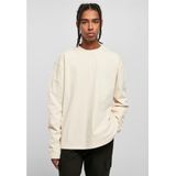 Urban Classics - Ultra Heavy - Longsleeve Shirt - Lichtbeige - Lange Mouw