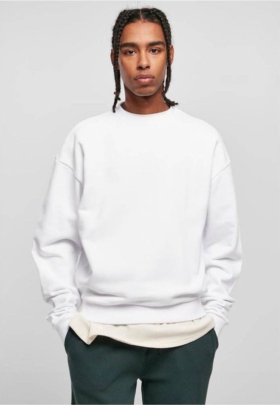 Urban Classics - Ultra Heavy Crewneck sweater/trui - Wit