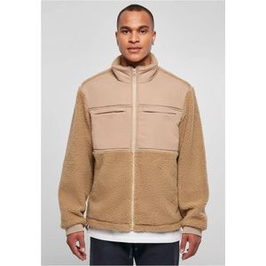 URBAN CLASSICS Winterjacke Urban Classics Herren Patched Sherpa Jacket (1-St)