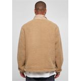 Urban Classics - Patched Sherpa Jas - Herenjas - Zacht - Polyester