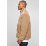 Urban Classics - Patched Sherpa Jas - Herenjas - Zacht - Polyester