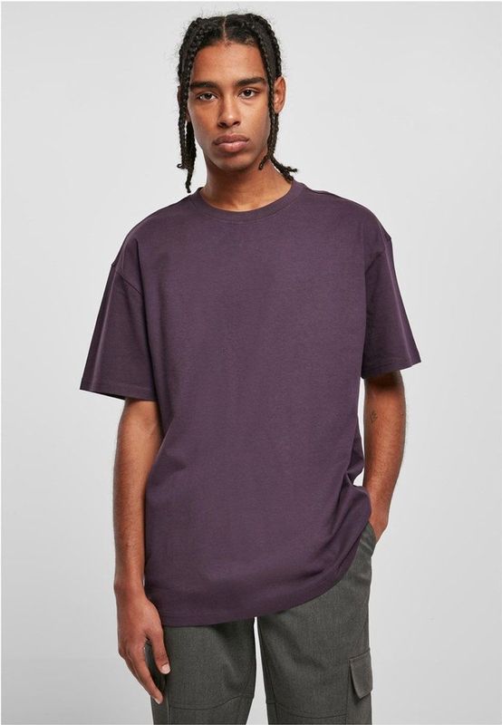 Urban Classics - Heavy Oversized Heren T-shirt - Paars
