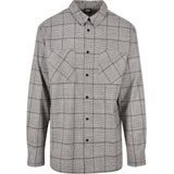Urban Classics Overhemd  grijs / zwart