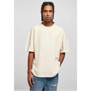 Urban Classics - Ultra Heavy Oversized Heren T-shirt Ivoorkleurig