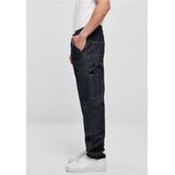 Urban Classics - Double Knee Jeans Broek rechte pijpen Blauw