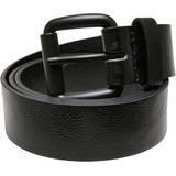 Urban Classics - Synthetic Leather Thorn Buckle Casual Riem - S/M - Zwart