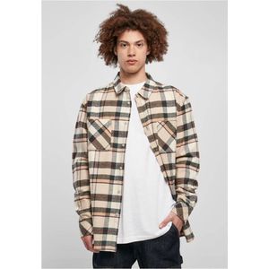 Urban Classics - Checked Mountain Shirt - Groen - Overhemd