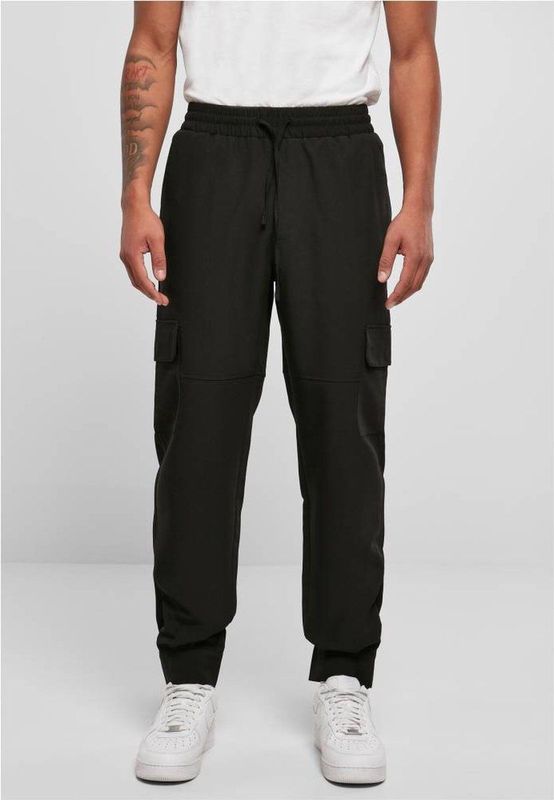 Urban Classics - Comfort Military Broek rechte pijpen - Zwart