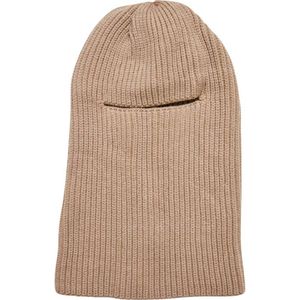 Urban Classics Unisex Sturmhaube Knitted Balaclava beige one size