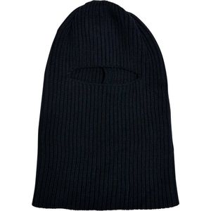 Urban Classics - Knitted Balaclava Muts - Donkerblauw