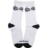 Mister Tee - Major City 040 2-Pack Sokken Zwart Wit