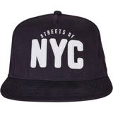 Cayler & Sons Unisex Streets of NYC Baseball Cap, Navy/Offwhite, één maat, navy/offwhite, Eén maat