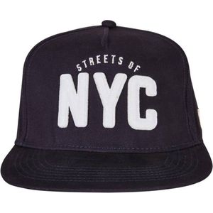 Cayler & Sons - Streets of NYC Snapback Pet - Donkerblauw