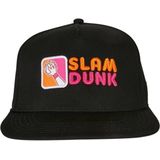 Cayler & Sons Slam Dunk Unisex Cap met geborduurd opschrift en front patch, One Size, zwart/MC