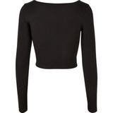 Urban Classics - Organic Cropped Longsleeve top - Beige