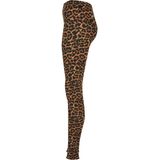 Urban Classics - Soft AOP darkleo Legging - Bruin