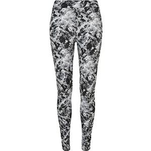 Urban Classics Damen Leggings Ladies Soft AOP Leggings darkleo 4XL