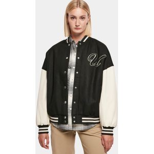 URBAN CLASSICS Collegejacke "Urban Classics Damen Ladies Oversized Big U College Jacket", (1 St.), ohne Kapuze
