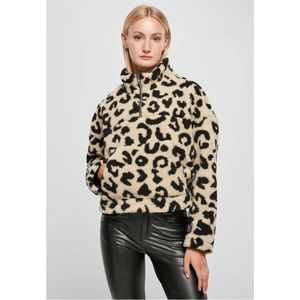 Urban Classics - Short AOP Sherpa Troyer - Multicolours - 100% Polyester