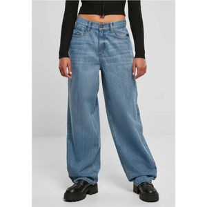 Urban Classics - Jeans - Blauw Denim - Wide Leg - High Waist
