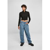 Urban Classics - High Waist 90'S Wide Leg - Denim Broek - Blauw