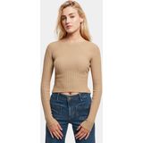 Urban Classics - Trui - Beige - Slanke Pasvorm - Lange Mouw