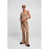 Urban Classics - Flared Rib Knit Legging - Beige