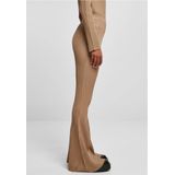 Urban Classics - Flared Rib Knit Legging - Beige
