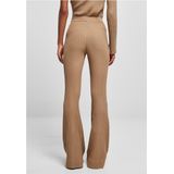 Urban Classics - Flared Rib Knit Legging - Beige