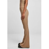 Urban Classics - Flared Rib Knit Legging - Beige