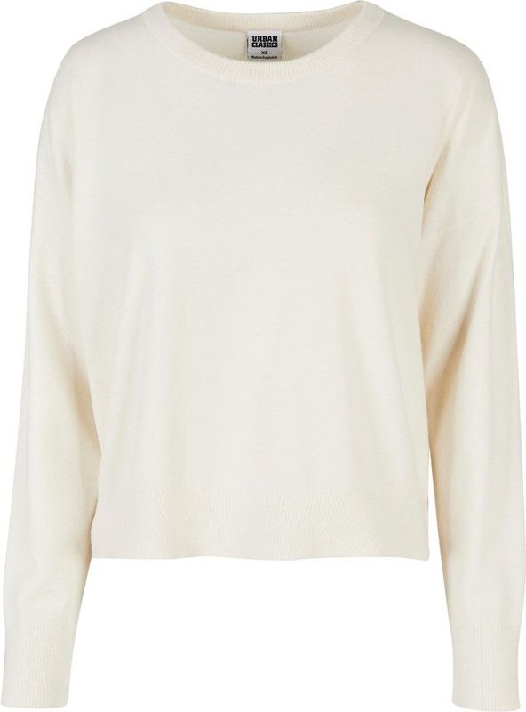 Urban Classics - EcoVero Oversized Basic Sweater - Ivoorkleurig