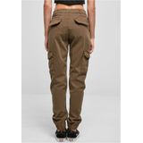 URBAN CLASSICS Stoffhose Urban Classics Damen Ladies Cotton Twill Utility Pants (1-tlg)