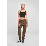 Urban Classics - Cotton Twill Utility Cargobroek Olijfgroen