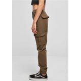 Urban Classics - Cotton Twill Utility Cargobroek Olijfgroen