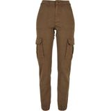 Urban Classics - Cotton Twill Utility Cargobroek Olijfgroen