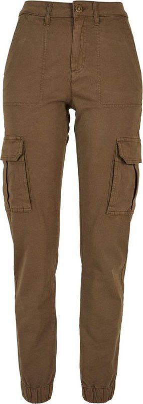 Urban Classics - Cotton Twill Utility Cargobroek Olijfgroen