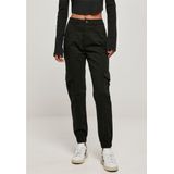 Urban Classics Cargobroek Cotton Twill Utility Zwart