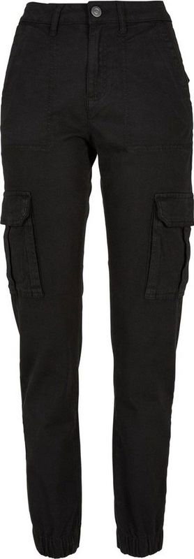 Urban Classics Cargobroek Cotton Twill Utility Zwart