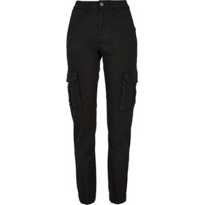 Urban Classics - Cotton Twill Utility Cargobroek Zwart