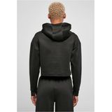 Urban Classics - Short Scuba Crop Hoodie - Zwart