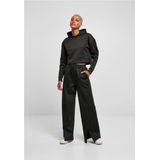Urban Classics - Short Scuba Crop Hoodie - Zwart