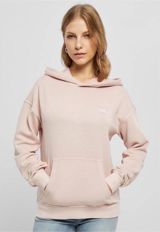 Urban Classics - Small Embroidery Terry Hoodie/trui - Roze