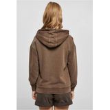 Urban Classics - Small Embroidery Terry Hoodie/trui - Bruin