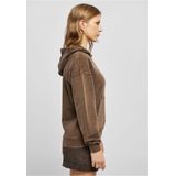 Urban Classics - Small Embroidery Terry Hoodie/trui - Bruin